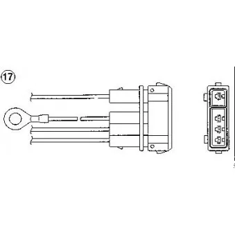 Sonde lambda NGK 1850