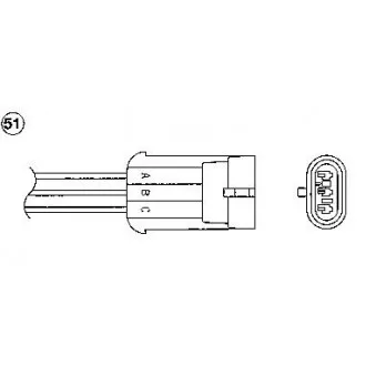 Sonde lambda NGK 1928