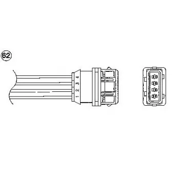 Sonde lambda NGK 1948