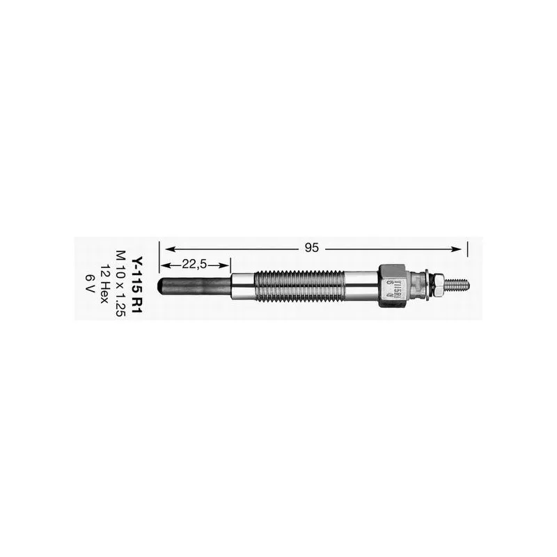 Bougie de préchauffage NGK 2161
