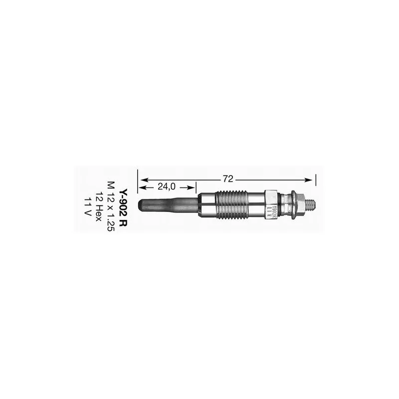 Bougie de préchauffage NGK 2237