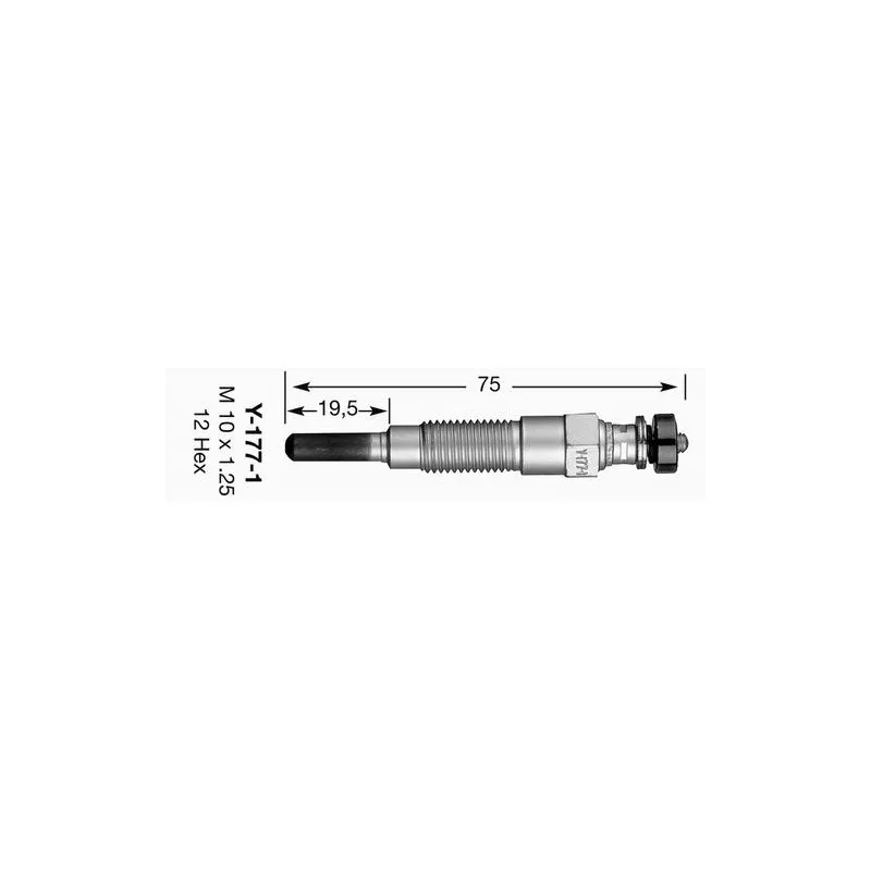 Bougie de préchauffage NGK 3026