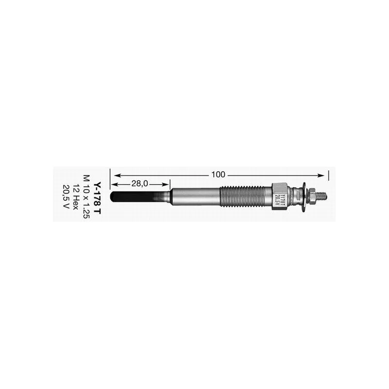 Bougie de préchauffage NGK 3030