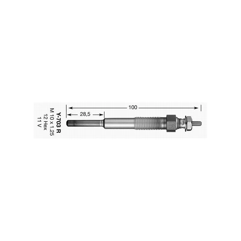 Bougie de préchauffage NGK 3782