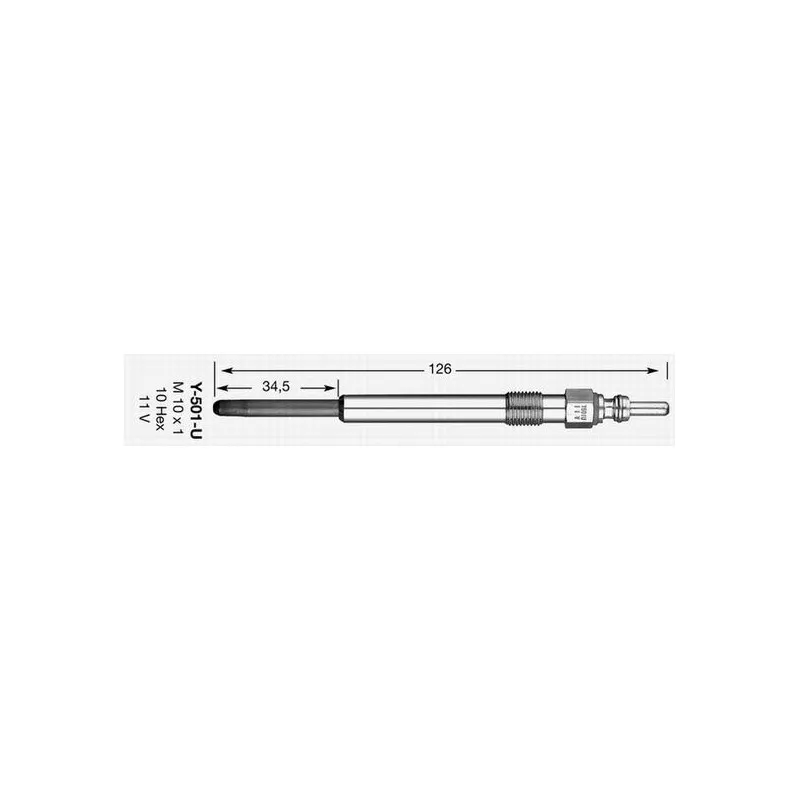 Bougie de préchauffage NGK 4187