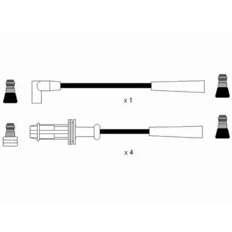 Kit de câbles d'allumage NGK 44285