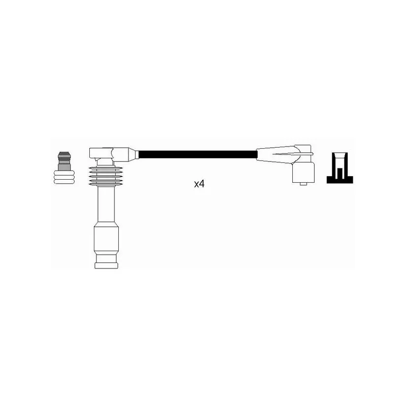 Kit de câbles d'allumage NGK 44288