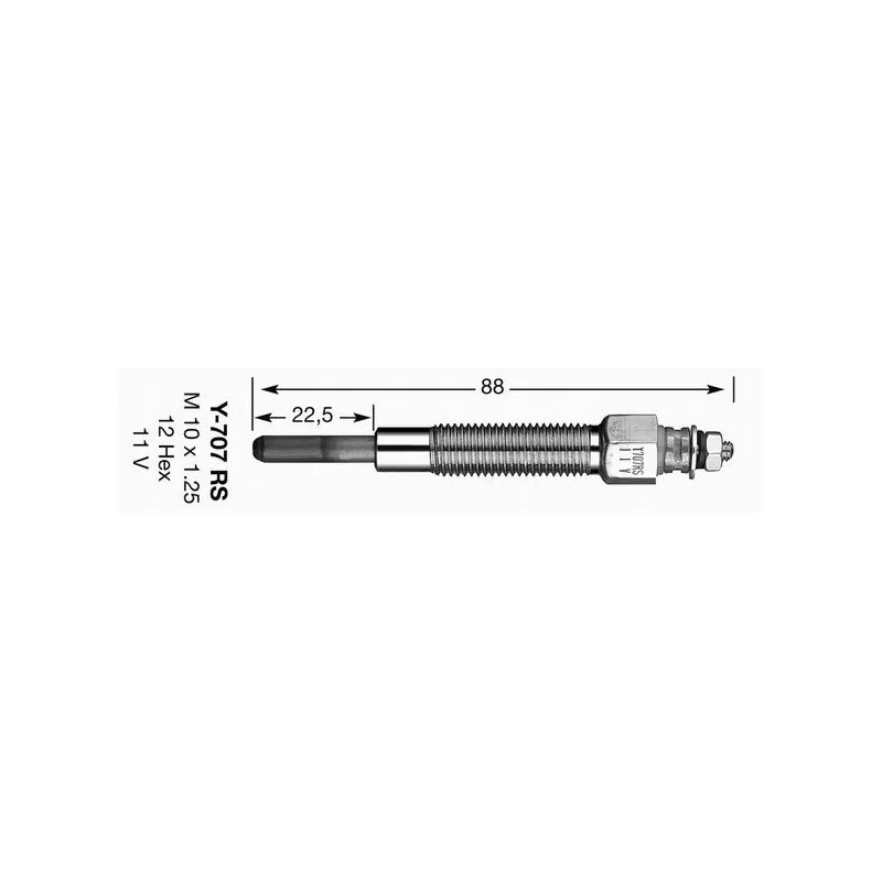 Bougie de préchauffage NGK 4937