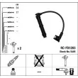 Kit de câbles d'allumage NGK 5405 - Visuel 1