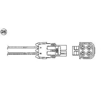 Sonde lambda NGK 5654