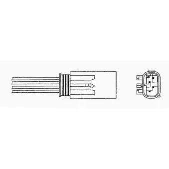 Sonde lambda NGK 5754
