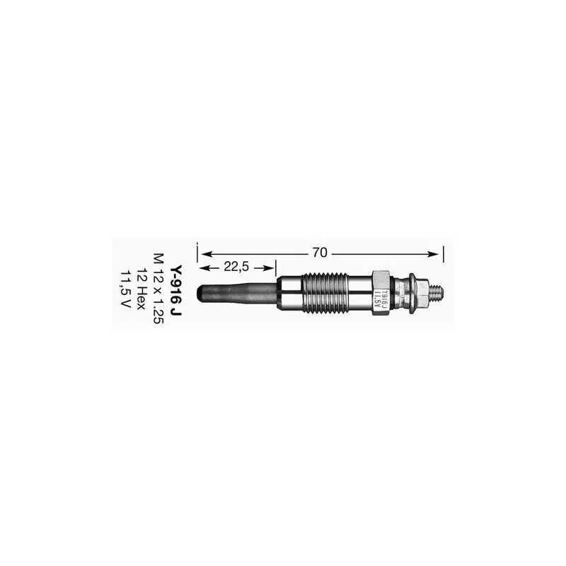 Bougie de préchauffage NGK 5906