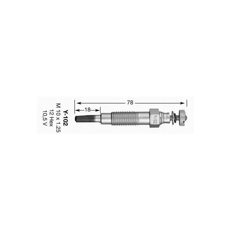 Bougie de préchauffage NGK 5925