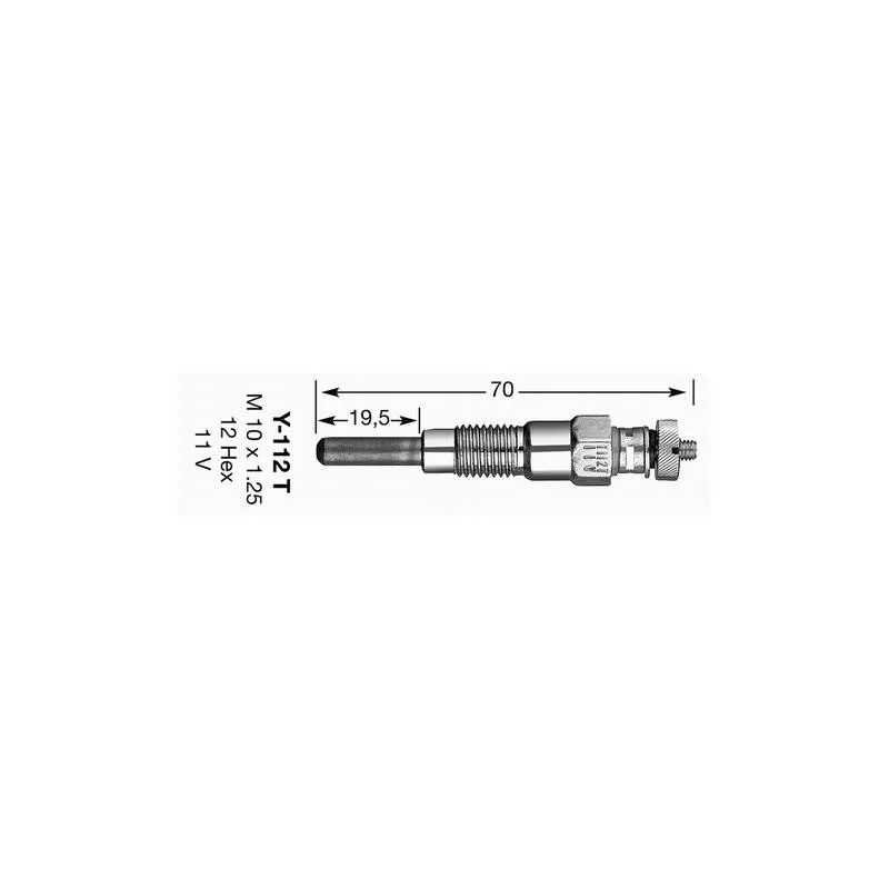 Bougie de préchauffage NGK 6327