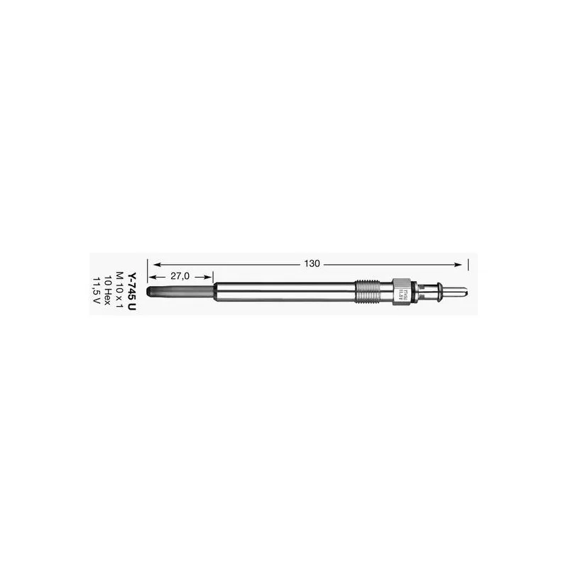 Bougie de préchauffage NGK 6346
