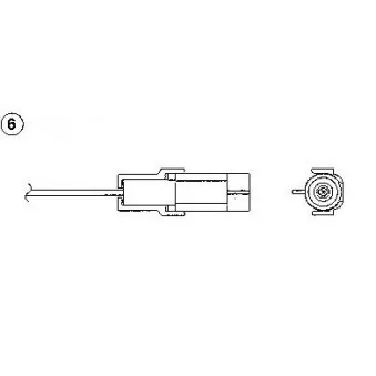 Sonde lambda NGK 6379