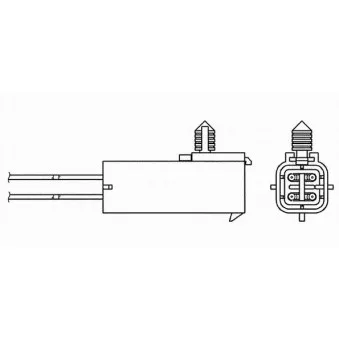 Sonde lambda NGK 6380