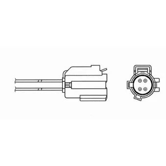 Sonde lambda NGK 6381
