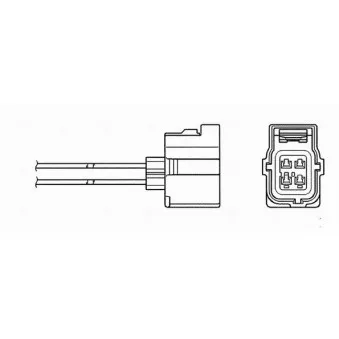 Sonde lambda NGK 6397