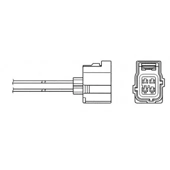 Sonde lambda NGK 6400