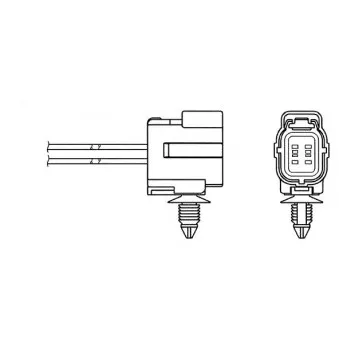 Sonde lambda NGK 6408