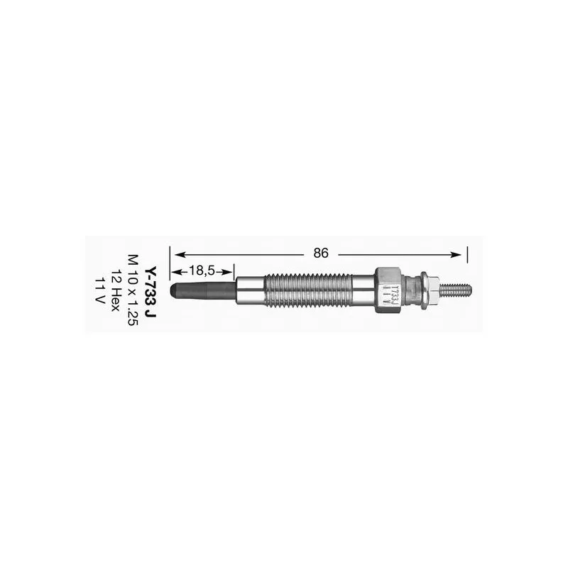 Bougie de préchauffage NGK 6592