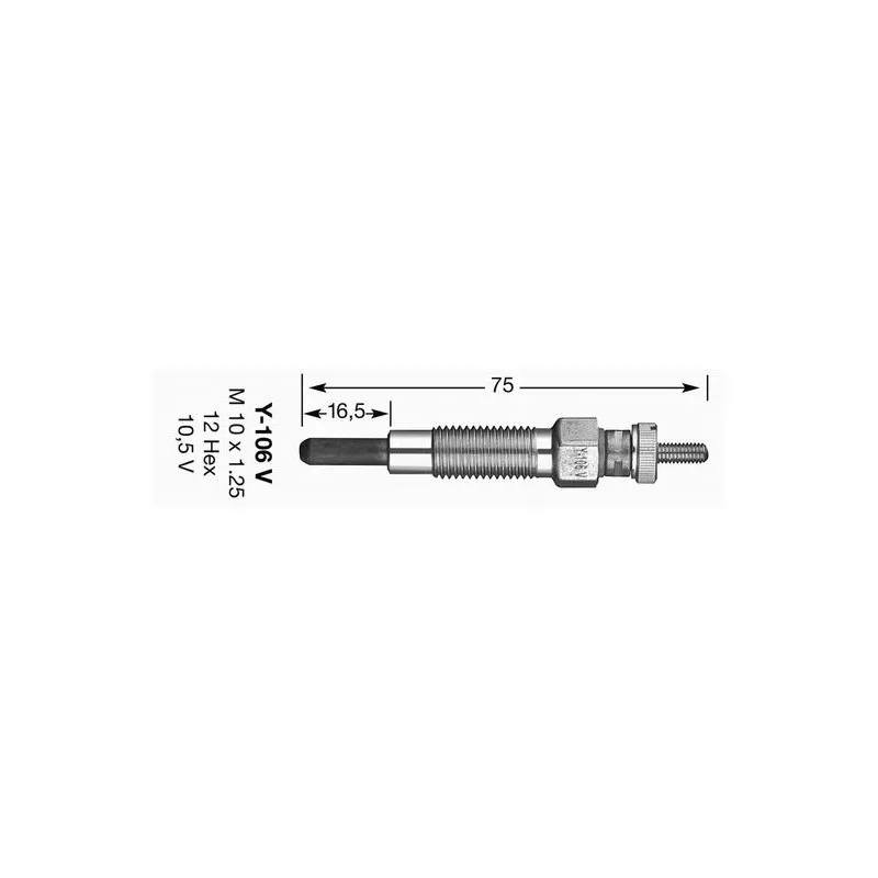 Bougie de préchauffage NGK 6926
