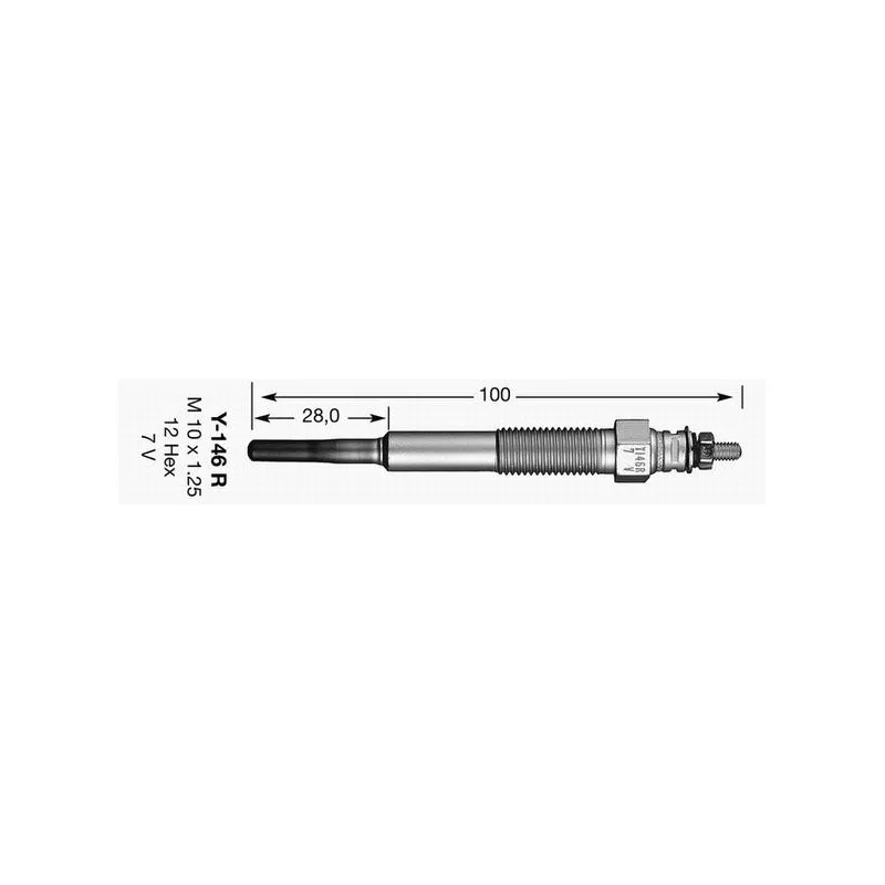 Bougie de préchauffage NGK 7492