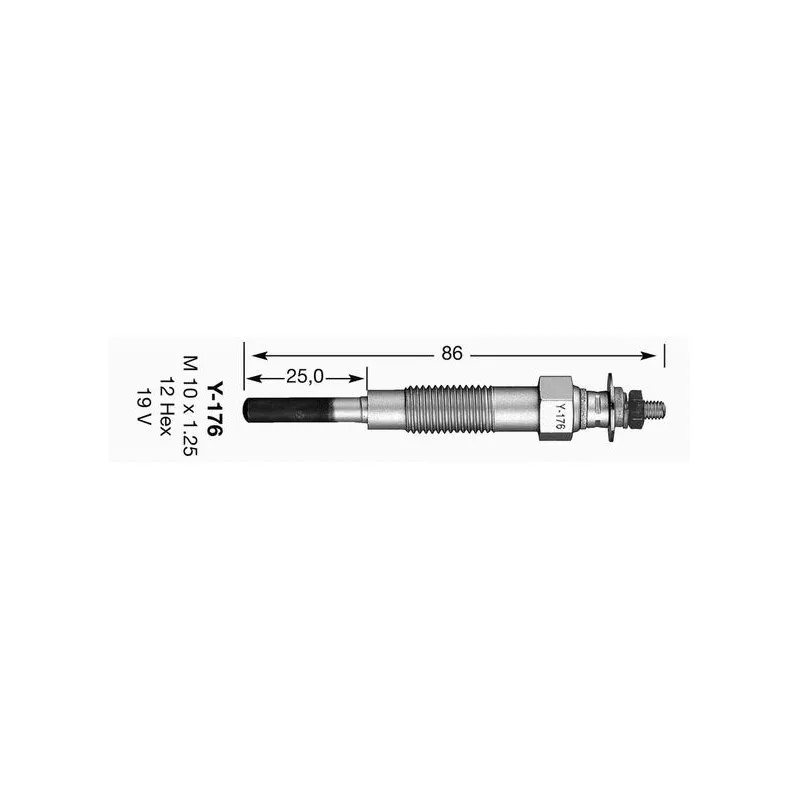 Bougie de préchauffage NGK 7625