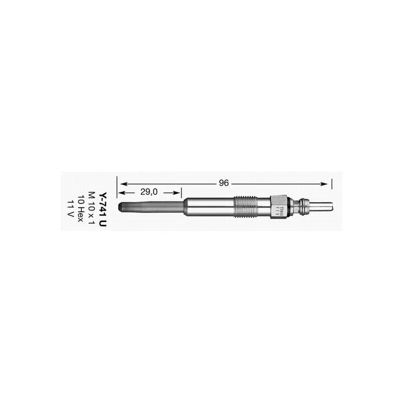 Bougie de préchauffage NGK 7717