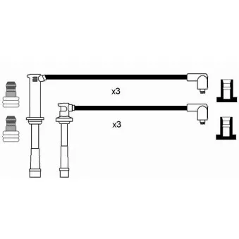 Kit de câbles d'allumage NGK 8526