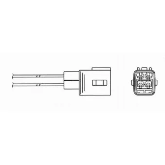 Sonde lambda NGK 8886