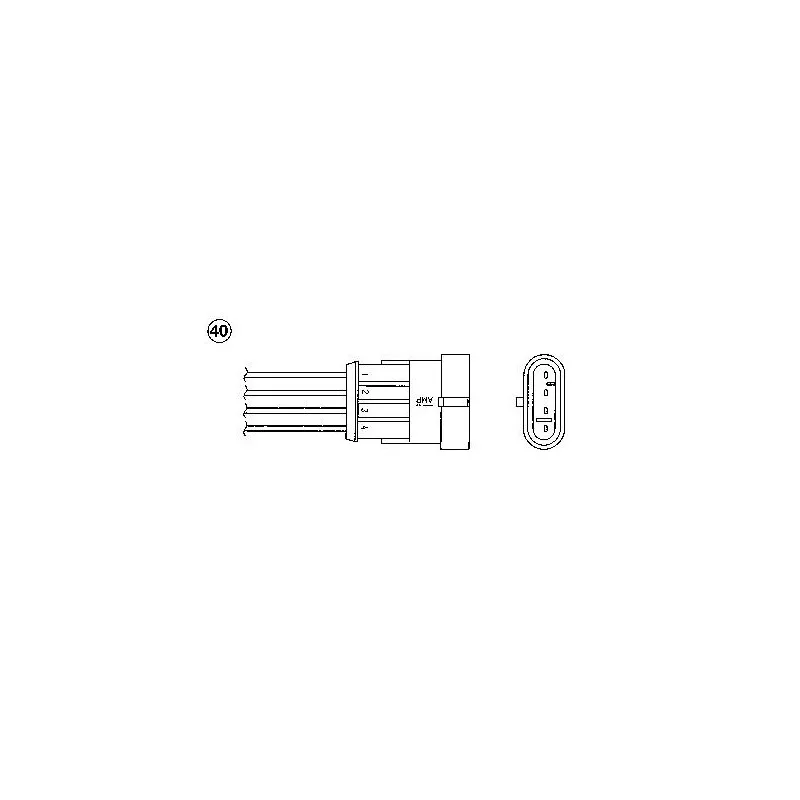 Sonde lambda NGK 90406