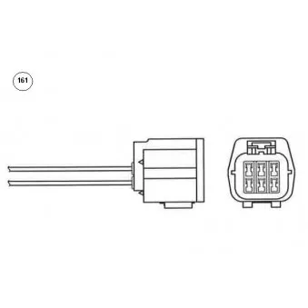 Sonde lambda NGK 90663