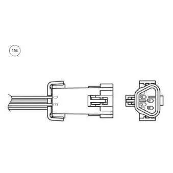Sonde lambda NGK 90814