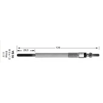 Bougie de préchauffage NGK 91322
