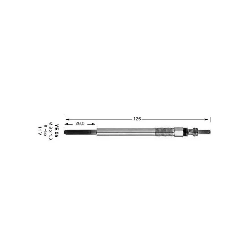 Bougie de préchauffage NGK 91322
