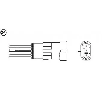 Sonde lambda NGK 91454