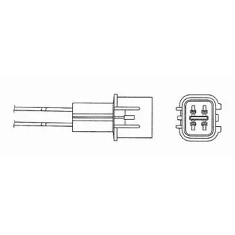 Sonde lambda NGK 91543