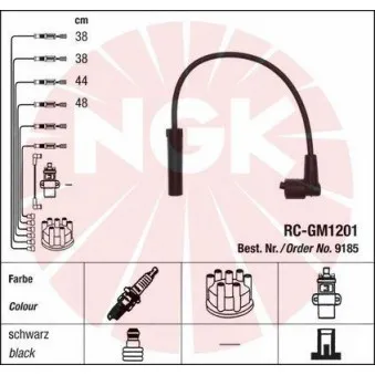 Kit de câbles d'allumage NGK