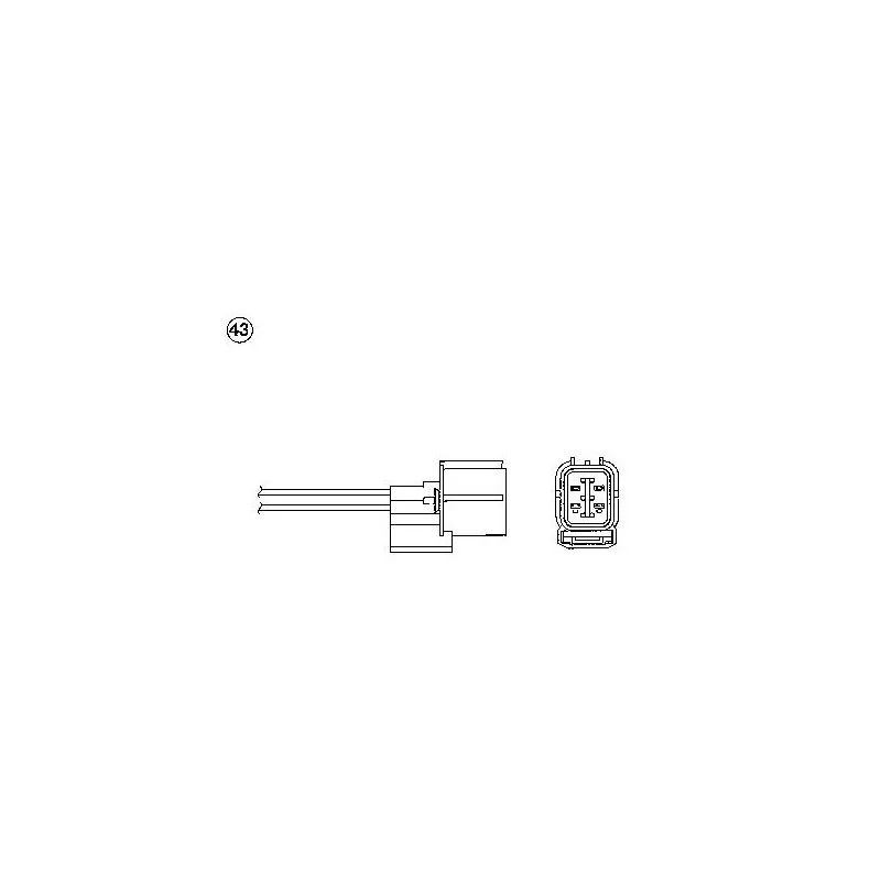 Sonde lambda NGK 92036