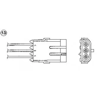 Sonde lambda NGK 92272