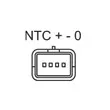 Capteur, pression du tuyau d'admission NGK 93024 - Visuel 2