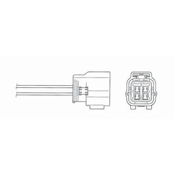 Sonde lambda NGK 9358