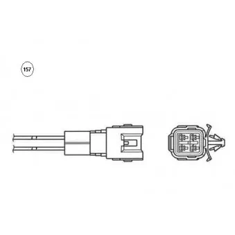 Sonde lambda NGK 93752