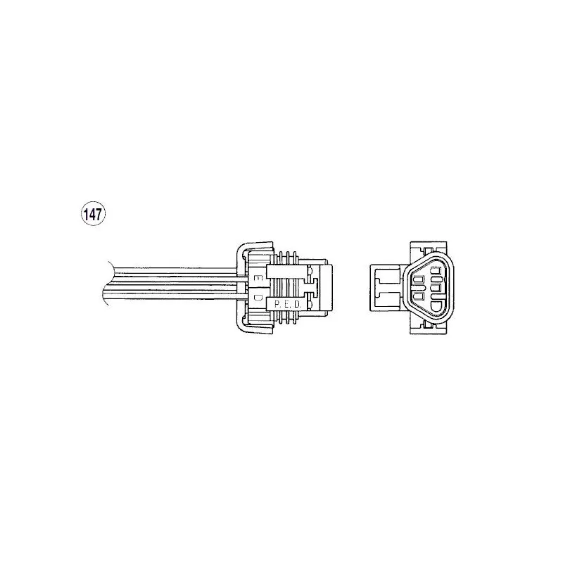 Sonde lambda NGK 93829