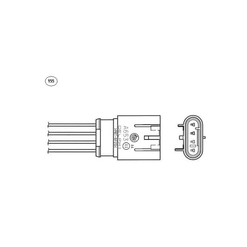 Sonde lambda NGK 93884