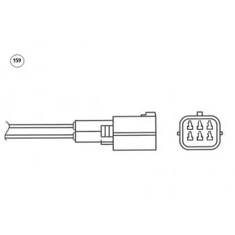 Sonde lambda NGK 94805