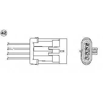 Sonde lambda NGK 94810