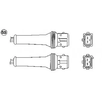 Sonde lambda NGK 95149